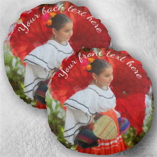 Fiesta Flower 2555 Round Cushion