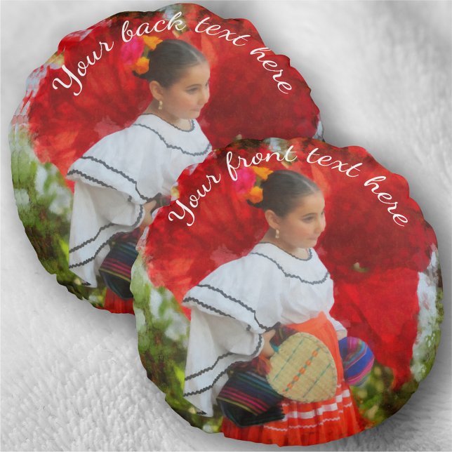 Fiesta Flower 2555 Round Cushion (Creator Uploaded)