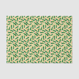 Fiesta Fun Green Chile Pattern Tissue Paper