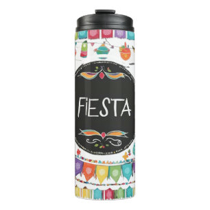 Fiesta Fun Print Thermal Tumbler