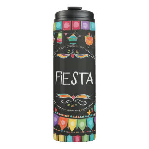 Fiesta Fun Print Thermal Tumbler
