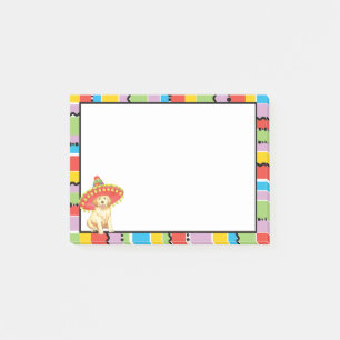 Fiesta Golden Retriever Post-it Notes