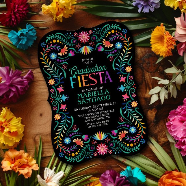 Fiesta Graduation Party Invitation (Creator Uploaded)