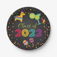 Fiesta Graduation Plate - Class of 2022