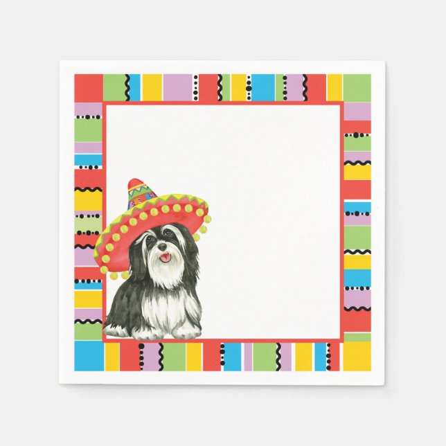 Fiesta Havanese Napkin (Front)