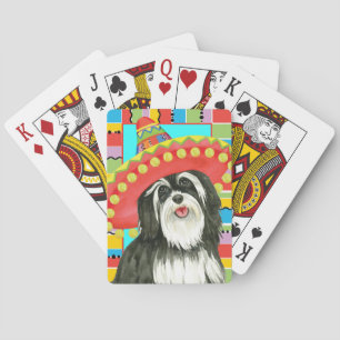 Fiesta Havanese Playing Cards