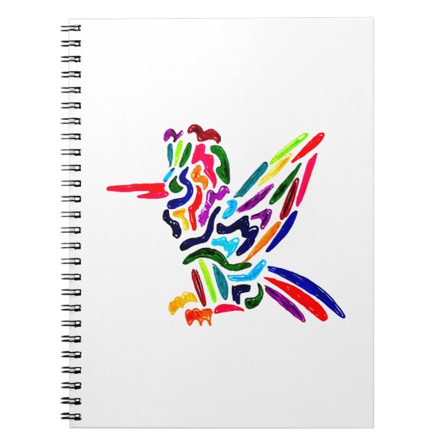 Fiesta Hummingbird Notebook (Front)