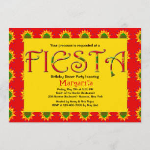 Fiesta Invitation