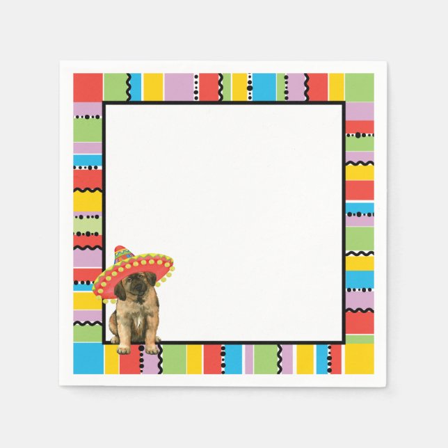 Fiesta Leonberger Napkin (Front)