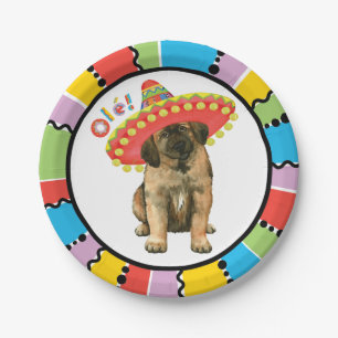 Fiesta Leonberger Paper Plate