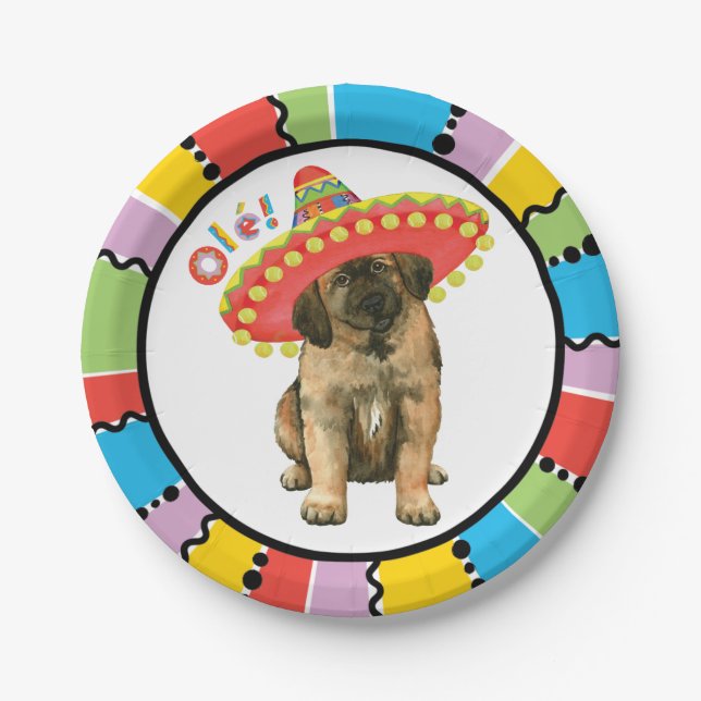 Fiesta Leonberger Paper Plate (Front)