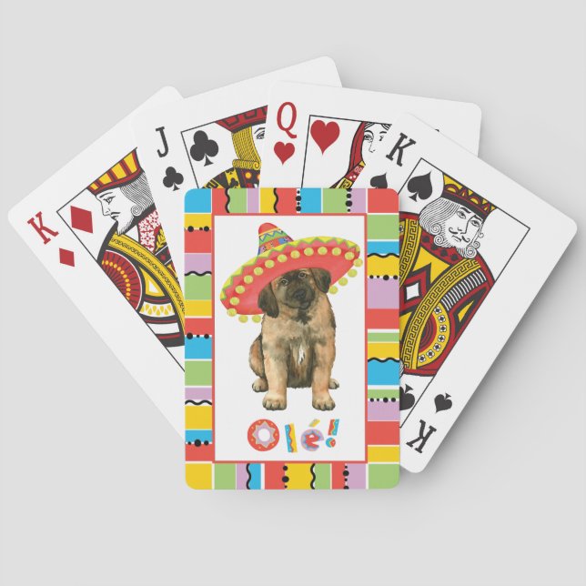Fiesta Leonberger Playing Cards (Back)