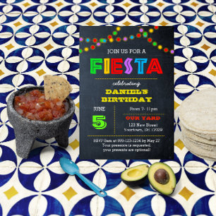 Fiesta Lights All Occasion Invitation