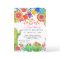 Fiesta Margarita Floral Cactus Art Bridal Shower