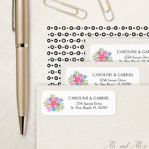 Fiesta Mexican Floral Wedding Address