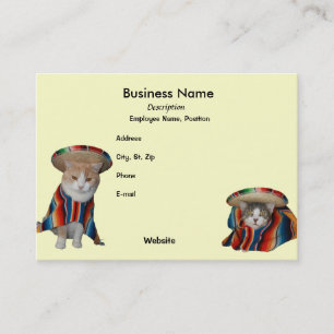 Fiesta/Mexican/Hispanic Theme Business Card