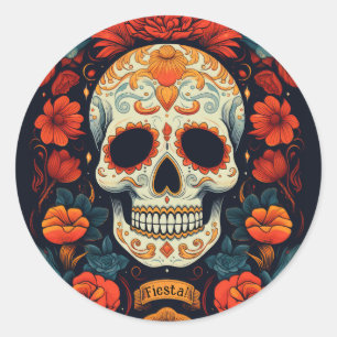 Fiesta! Mexican PARTY Classic Round Sticker