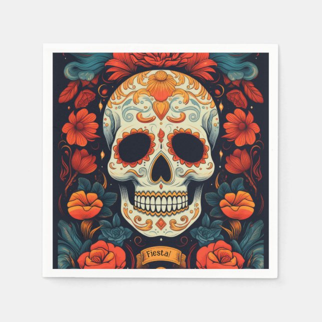 Fiesta! Mexican PARTY Napkin (Front)