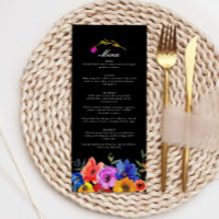 Fiesta Mexican Spanish Colourful Floral Wedding