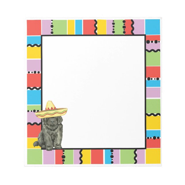 Fiesta Newfoundland Notepad (Front)