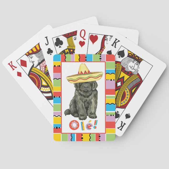 Fiesta Newfoundland Playing Cards (Back)