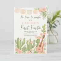 Fiesta No Time To Siesta Birthday Party