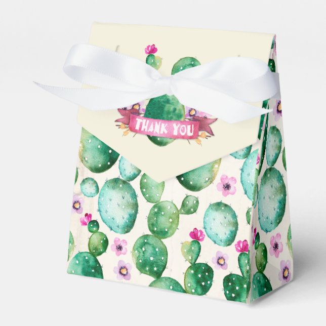 Fiesta Party Favour Box (Front Side)