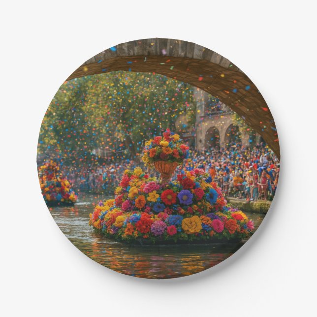 Fiesta Party Plates - San Antonio Celebration  (Front)