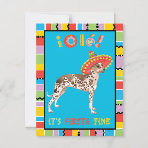 Fiesta Peruvian Inca Orchid Invitation