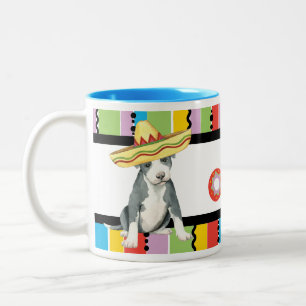 Fiesta Pit Bull Terrier Two-Tone Coffee Mug