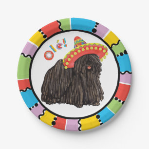 Fiesta Puli Paper Plates