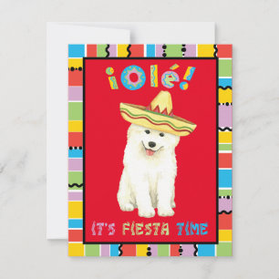 Fiesta Samoyed Invitation