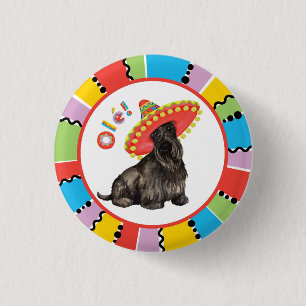 Fiesta Scottish Terrier 3 Cm Round Badge