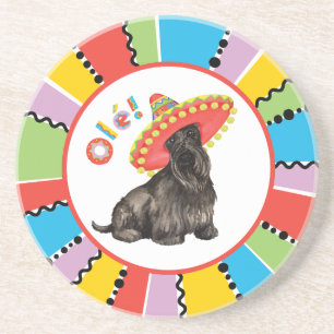 Fiesta Scottish Terrier Coaster