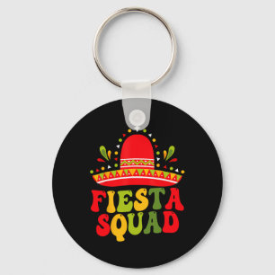 Fiesta Squad Cinco De Mayo Family Matching Mexican Key Ring