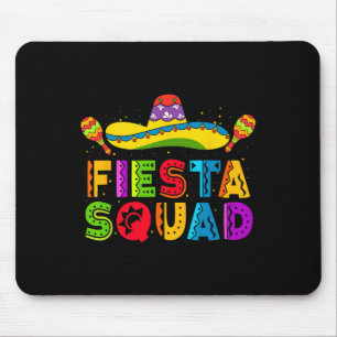 Fiesta Squad Cinco De Mayo Party Family Matching M Mouse Pad