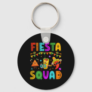 Fiesta Squad Cinco De Mayo Party Mexican Festival Key Ring
