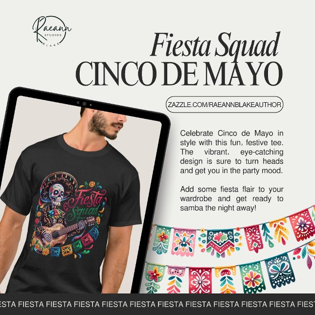 Fiesta Squad Cinco de Mayo Unisex T-Shirt (Creator Uploaded)