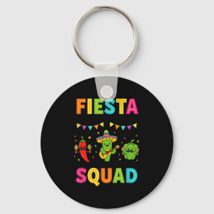 Fiesta squad cute cactus pepper bell pepper kidsFi Key Ring