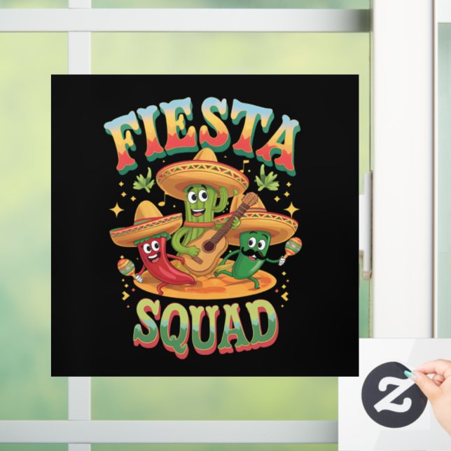 Fiesta Squad Funny Cinco De Mayo Mexican Party (Home)