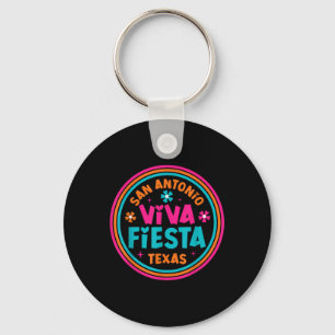 Fiesta Squad San Antonio Texas Cinco De Mayo Lets  Key Ring
