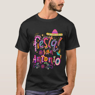 Fiesta Squad San Antonio Texas Cinco De Mayo Lets  T-Shirt
