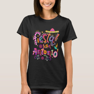 Fiesta Squad San Antonio Texas Cinco De Mayo Lets  T-Shirt