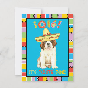 Fiesta St Bernard Invitation