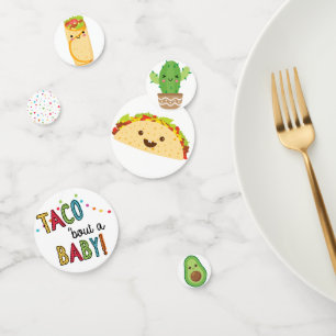 Fiesta Taco Bout" A Baby Table Confetti