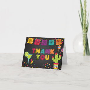 Fiesta Thank You Card