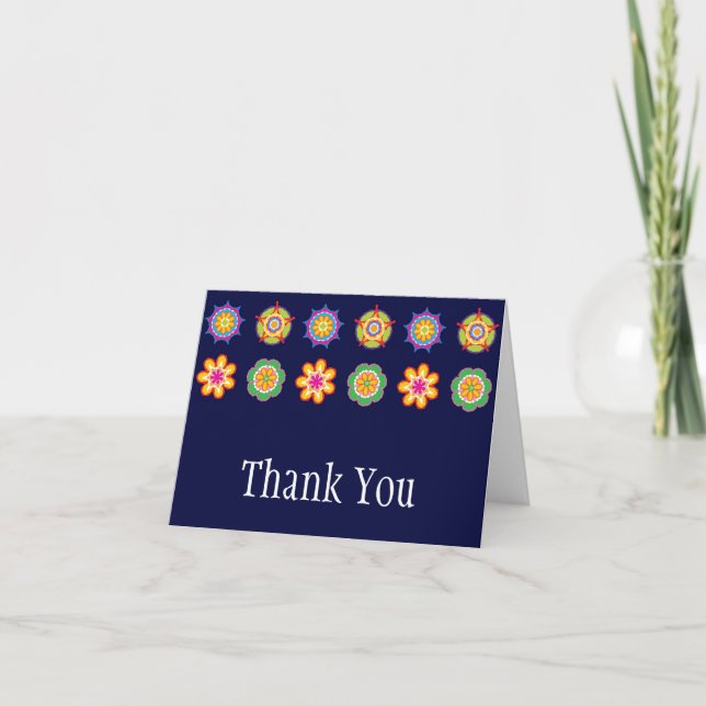Fiesta Thank You Card (Front)
