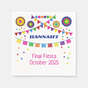 Fiesta Theme Cocktail Napkin