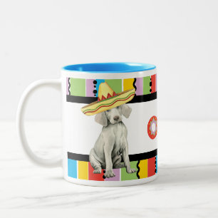 Fiesta Weimaraner Two-Tone Coffee Mug