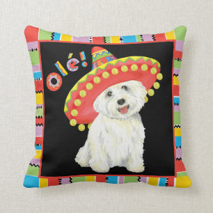 Fiesta Westie Cushion